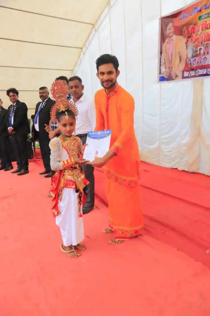 Shri Hela Higher Education Academy and Maradankadawala Nishantha Sangith Nawarangana Art Institute Host "Wes and Pahimpath Kalaeli Festival" in Kekirawa